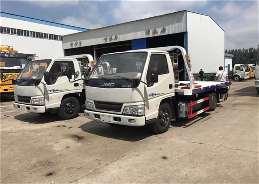 JMC 4x2 4Tons Tilt Tray Flatbed Towing Ttruck