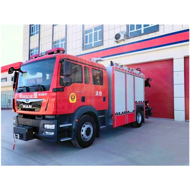 MAN 4X2 Tank Fire Emergency Rescue Truck