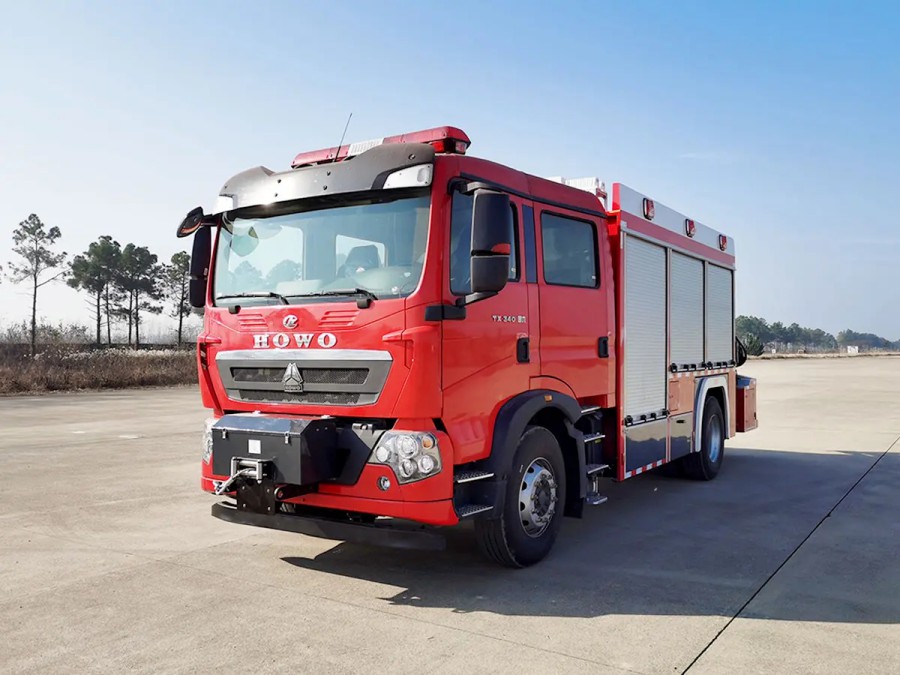 Earthquake Rescue Fire Truck