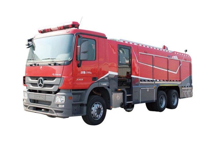 compressed air foam fire truck