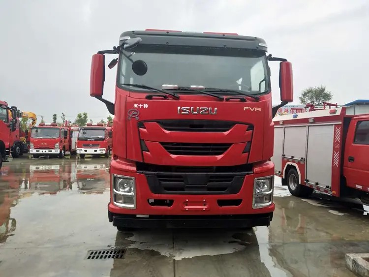 ISUZU GIGA Dry Chemical Powder Fire Truck