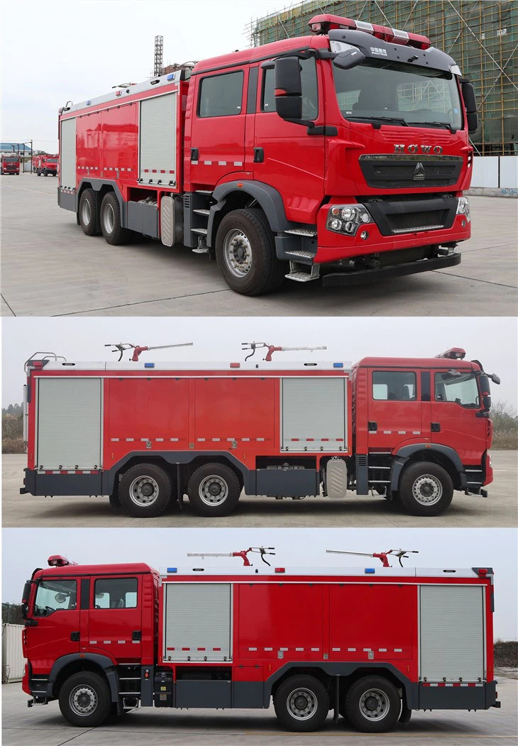 Chemical Plant Foam Dry Chemical Powder Fire Truck