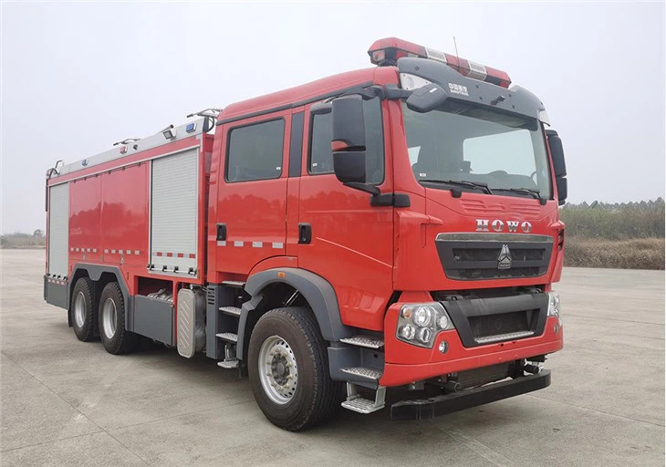 Chemical Plant Foam Dry Chemical Powder Fire Truck