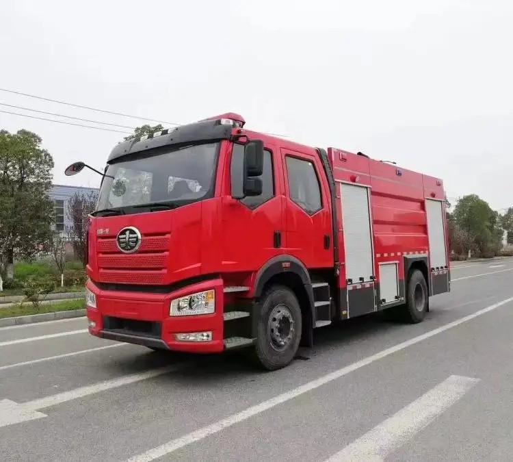 FAW 10 Ton Water Foam Fire Truck