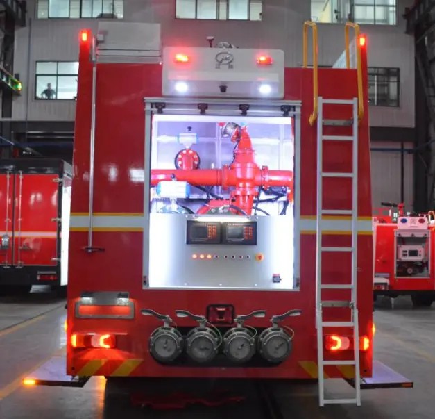Mercedes Benz Super Heavy Duty Foam Fire Truck