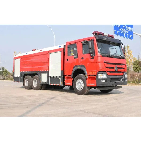 HOWO 6X4 15 Ton Water Foam Fire Truck