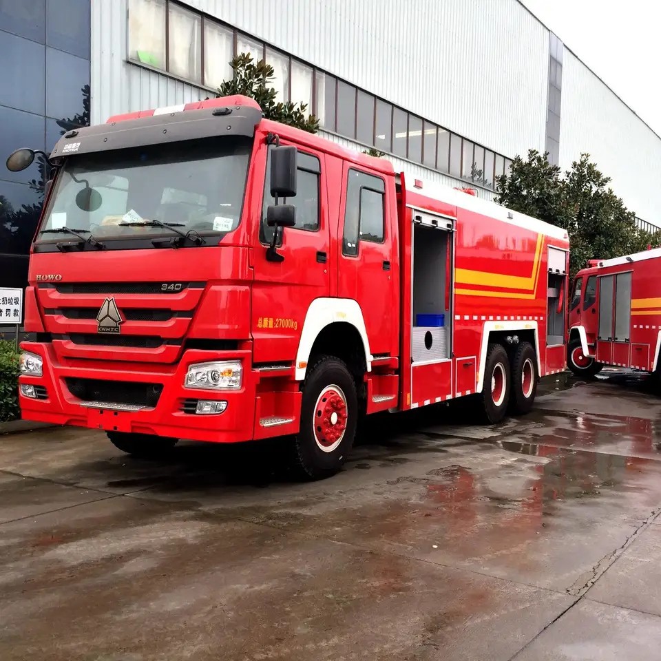 HOWO 6X4 15 Ton Water Foam Fire Truck