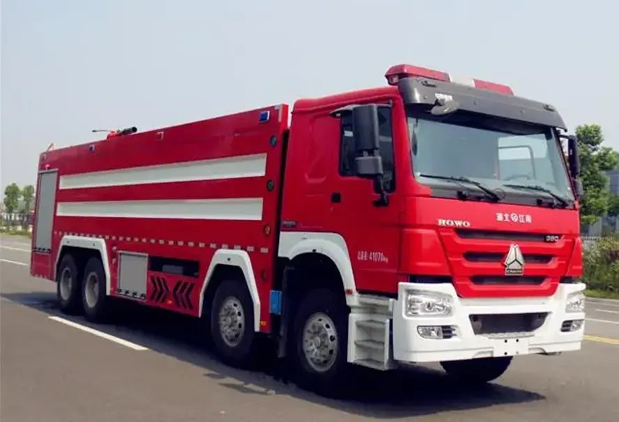 Sinotruck howo 8X4 Foam Fire Truck