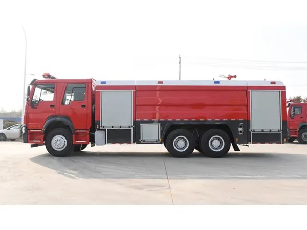 HOWO 6X4 15 Ton Water Foam Fire Truck