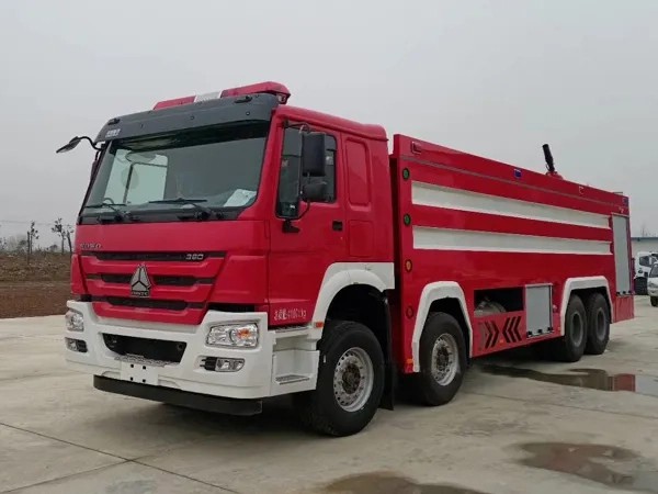 Sinotruck howo 8X4 Foam Fire Truck