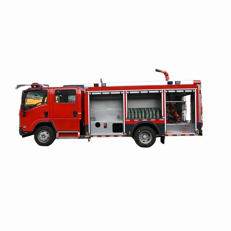 ISUZU 600P 6tonsLiquid Water Foam Tank Fire Truck