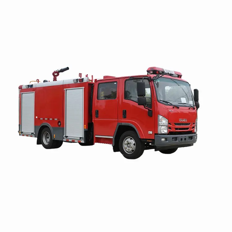 ISUZU 600P 6tonsLiquid Water Foam Tank Fire Truck