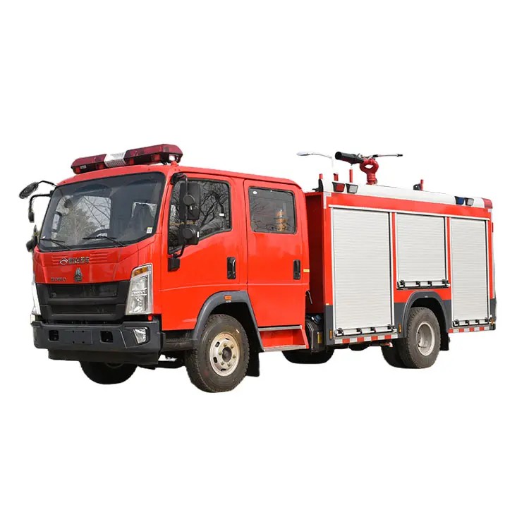 HOWO Water Foam Tank Fire Truck