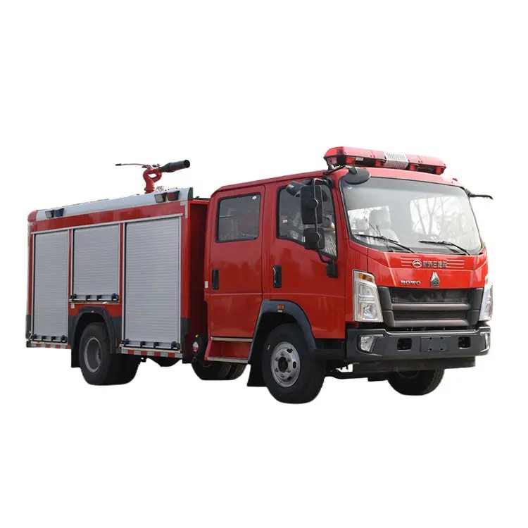 HOWO Water Foam Tank Fire Truck