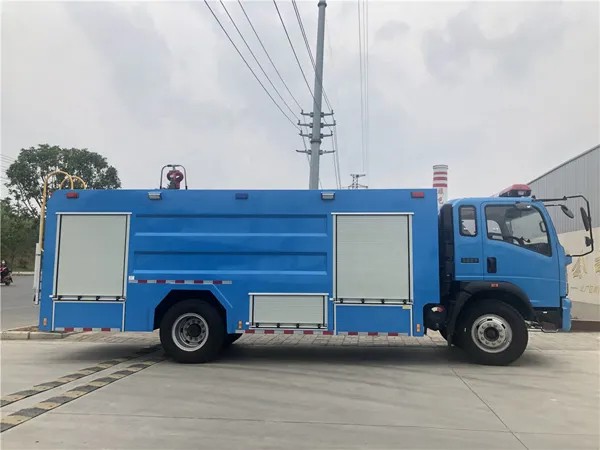 HOWO Water Foam Tank Fire Truck