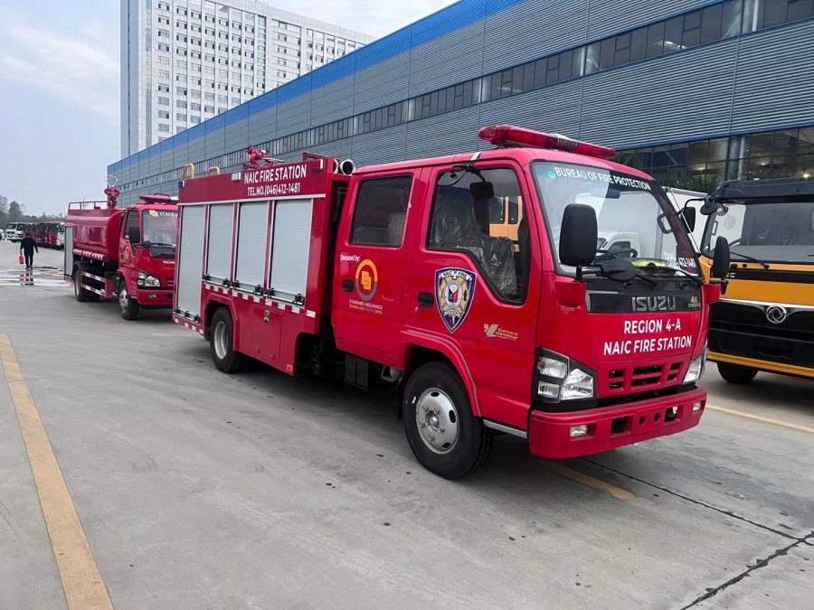 ISUZU Small Water Tank Fire Truck
