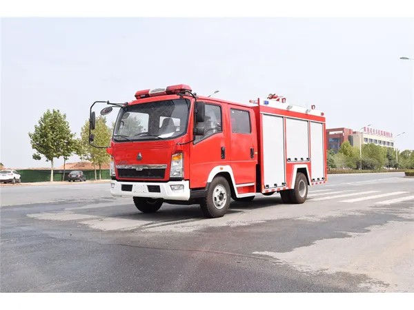 HOWO 6 Ton Water Firefighter Truck