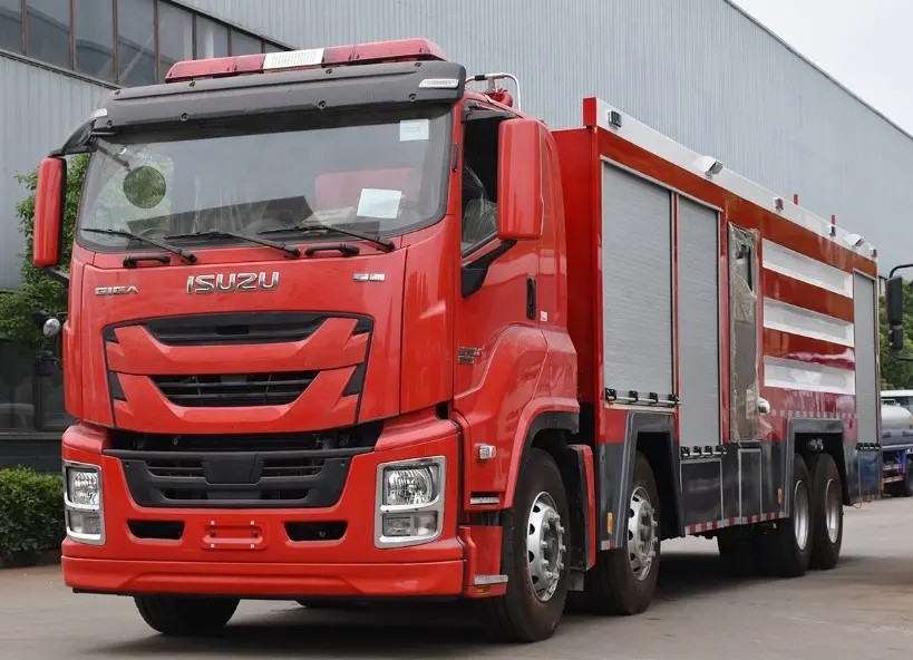 ISUZU 8X4 20Tons Fire Fighting Truck