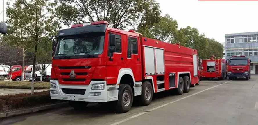 HOWO 20tons Sinotruk Forest Fire Fighting Truck