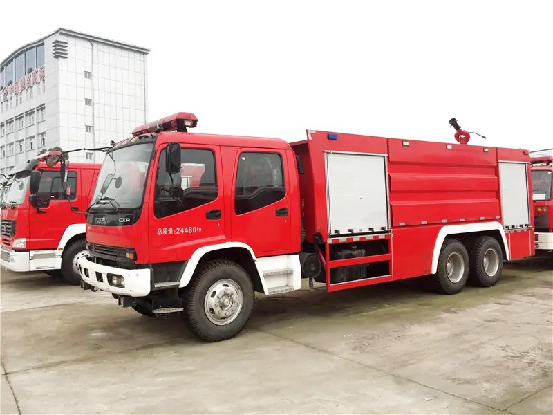 ISUZU FVR 6x4 Water Foam Fire Truck