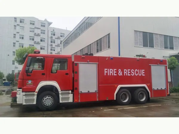 Howo 6X416ton water fire truck