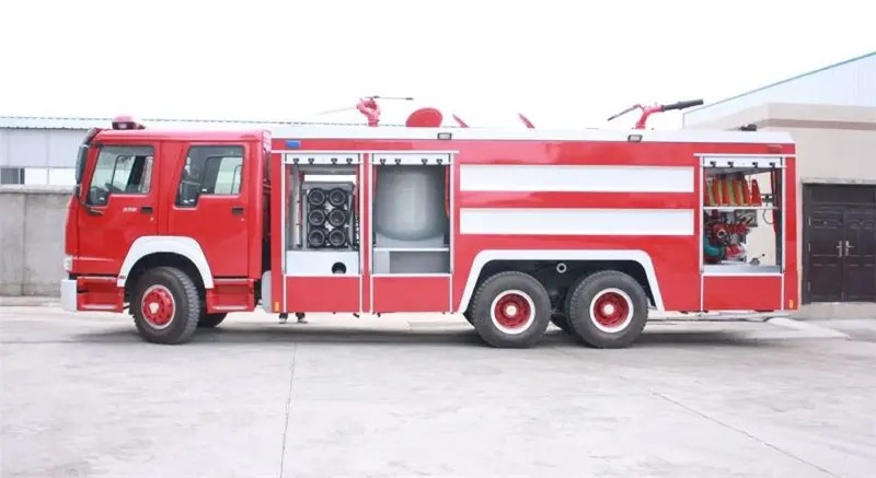 Howo 6X416ton water fire truck