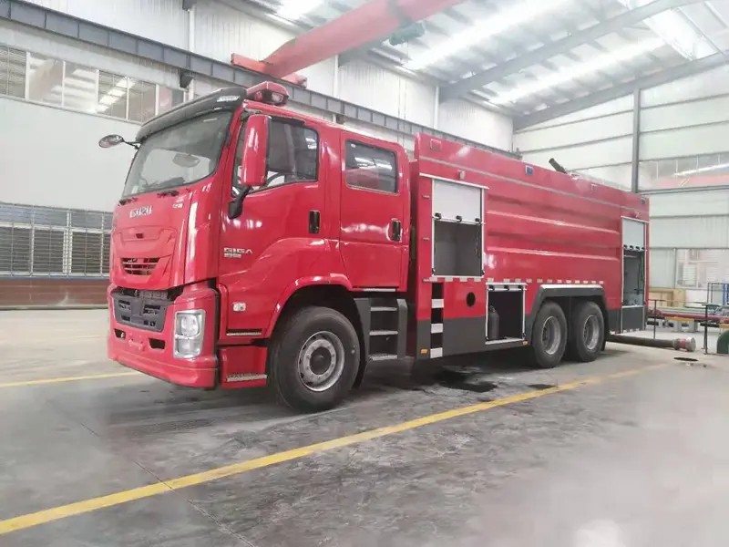 ISUZU GIGA 6x4 Water Foam Fire Truck