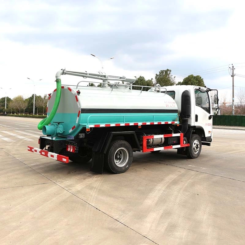 Shacman 4cbm Septic Removal Truck Fecal Vacuum Suction Truck for Countryside Suction