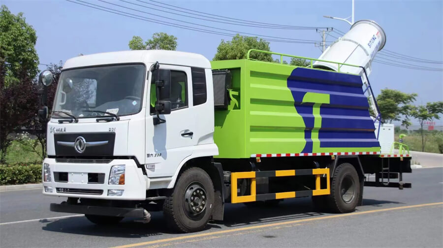 Dongfeng 4X2 Water Bowser Truck with Dust Control Cannon Sprayer Machine