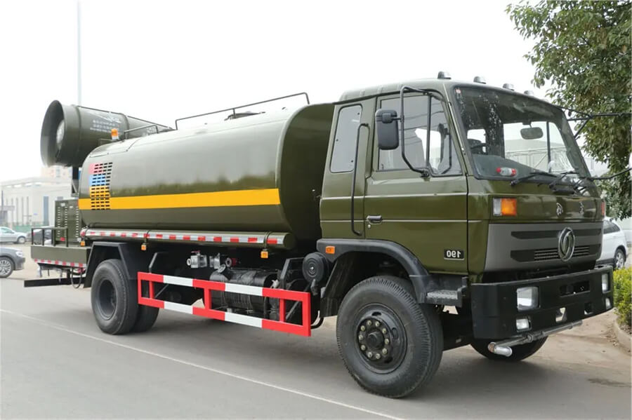 Dongfeng Water Tank Dust Suppression Sprayer 60m 100m 120m 150m Disinfection Truck