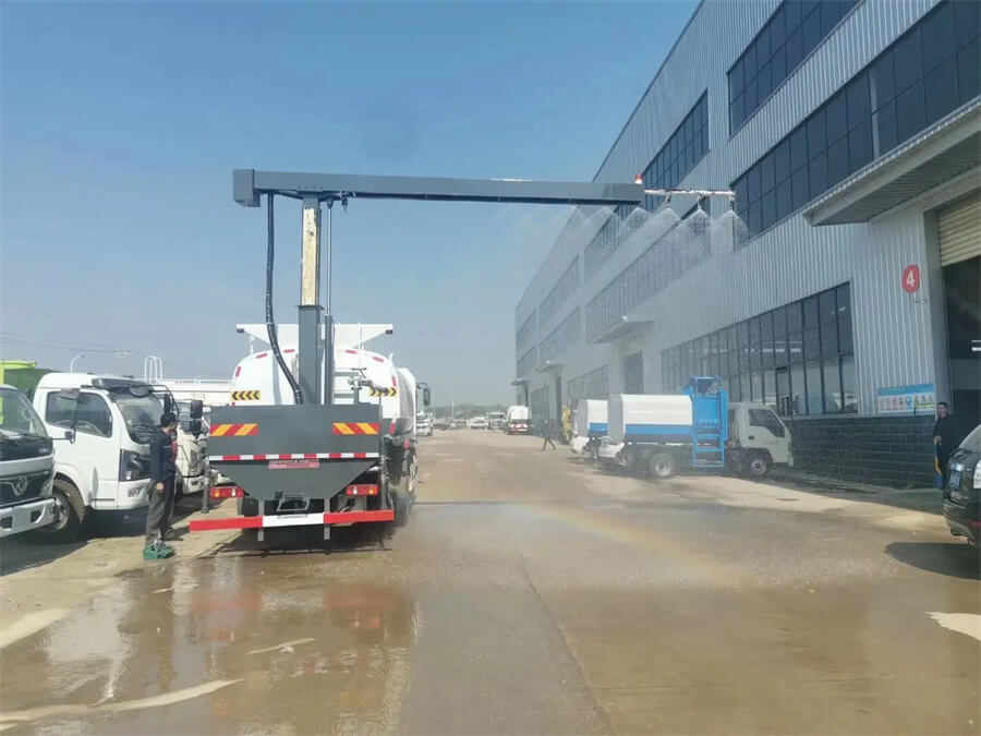 10t 12t Mist Cannon Dust Suppression Vehicle Multi-Functional Dust Control Truck