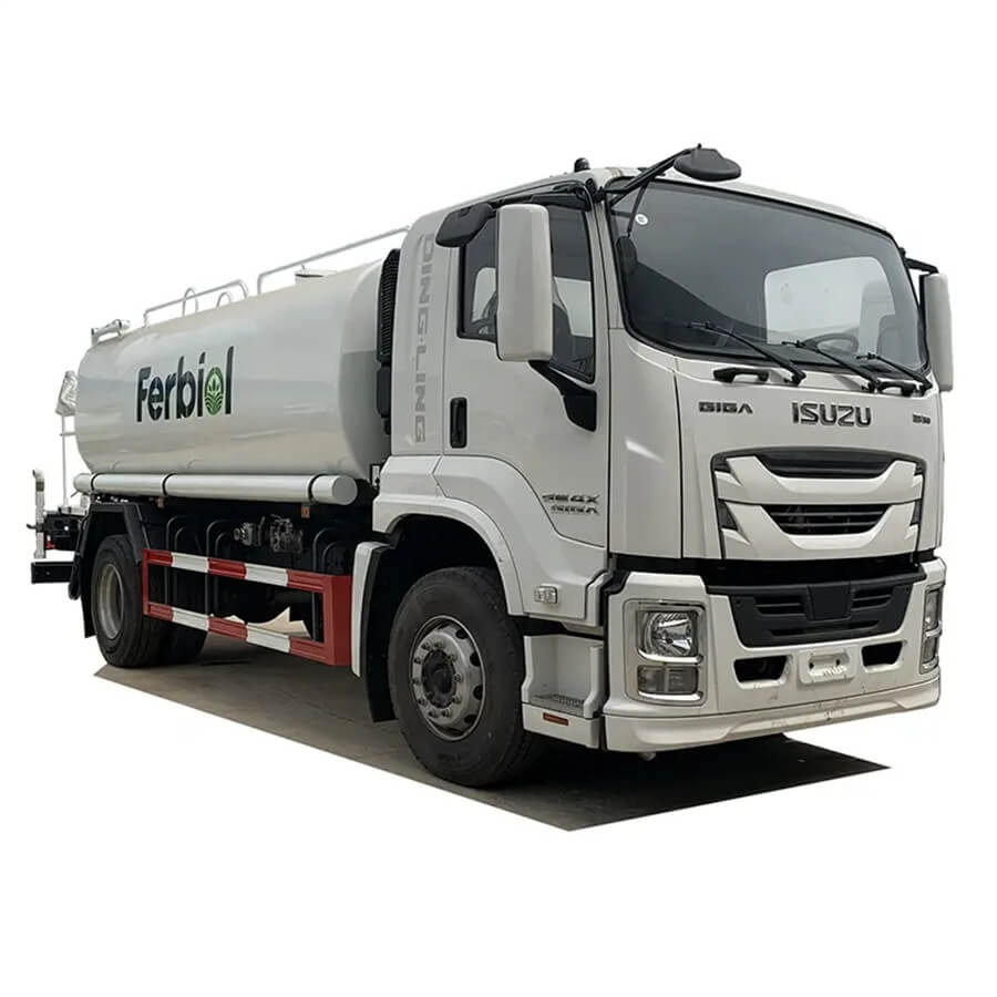 Isuzu 12000L 60m to 120m Water Spraying Distance Dust Control Truck Water Sprinkler Truck