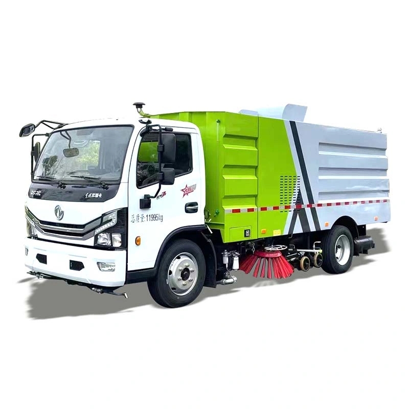 7tons Dongfeng Street Washing Sweeper Truck