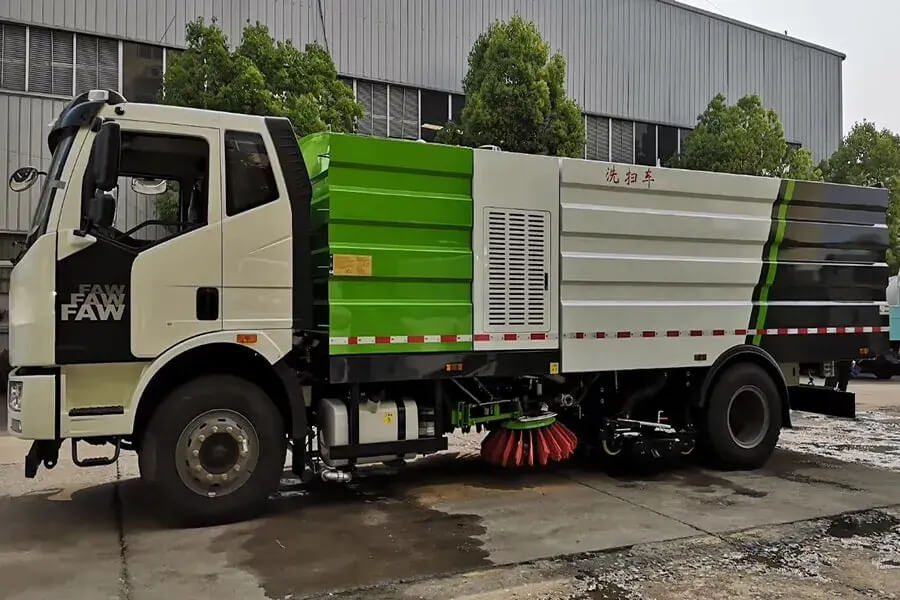 FAW 6 Wheelers 10 CBM Street Cleaner