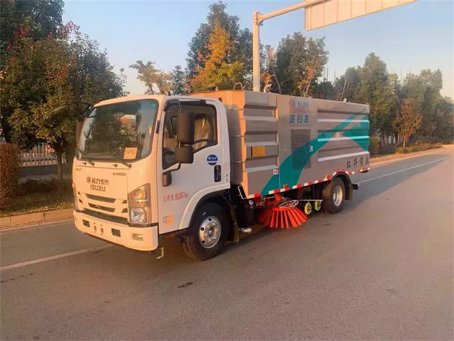 ISUZU 8 CBM Dustless Street Sweeper