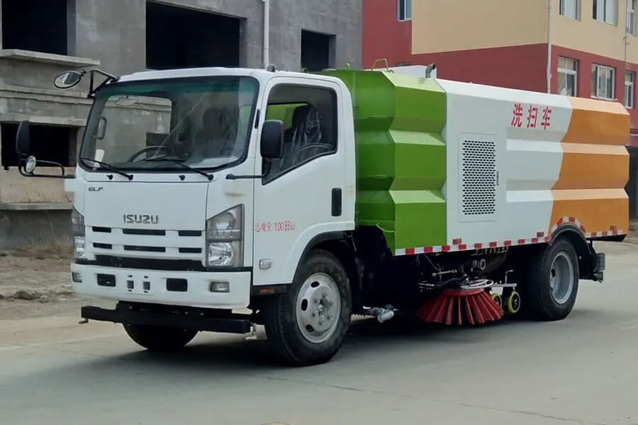ISUZU 8 CBM Dustless Street Sweeper