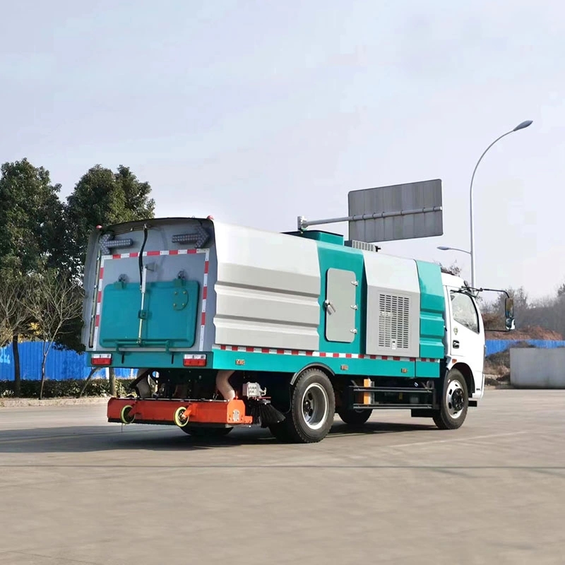 Donfeng 6 Wheelers 8 CBM 8Ton Vacuum Sweeper Truck