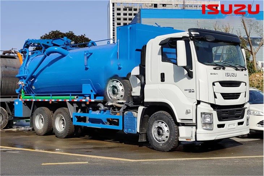 ISUZU GIGA 6X4 16000litres 16000L Fecal Waste Water Suction High Pressure Jetting Truck