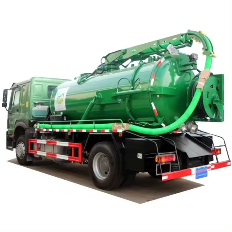 Sinotruck Howo New 4X2 10 CBM 10000L sewer cleaning truck 10000L sewage suction truck