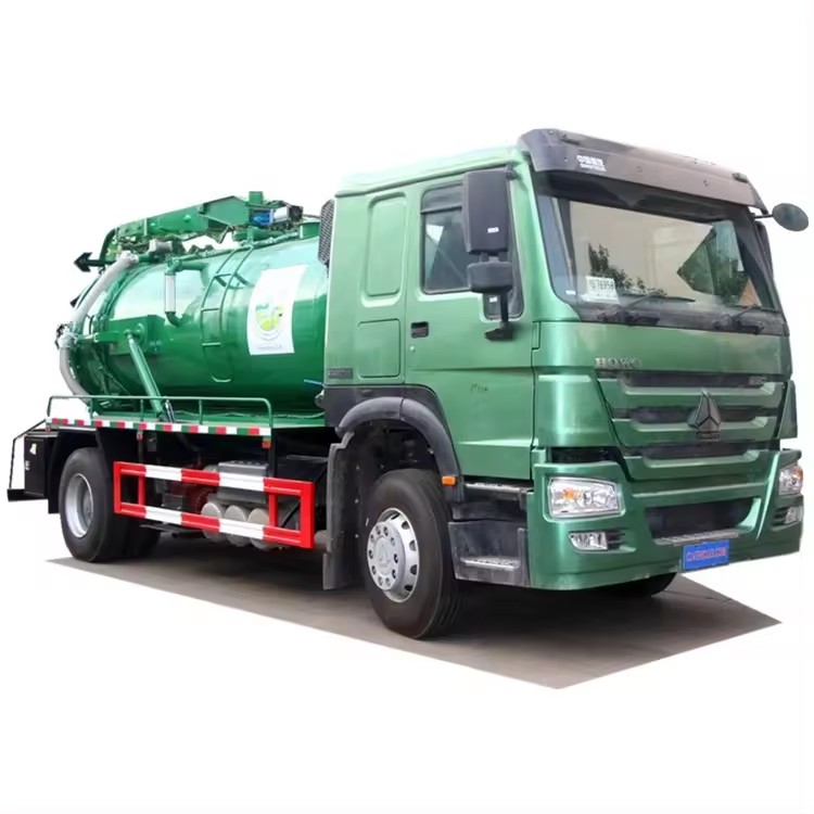Sinotruck Howo New 4X2 10 CBM 10000L sewer cleaning truck 10000L sewage suction truck