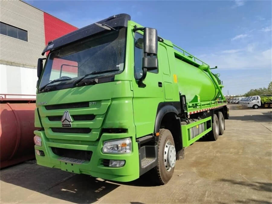 Sinotruk HOWO 6X4 16000 liters 16cbm Sewer Septic Tank High Pressure Combined Water Jetting Truck