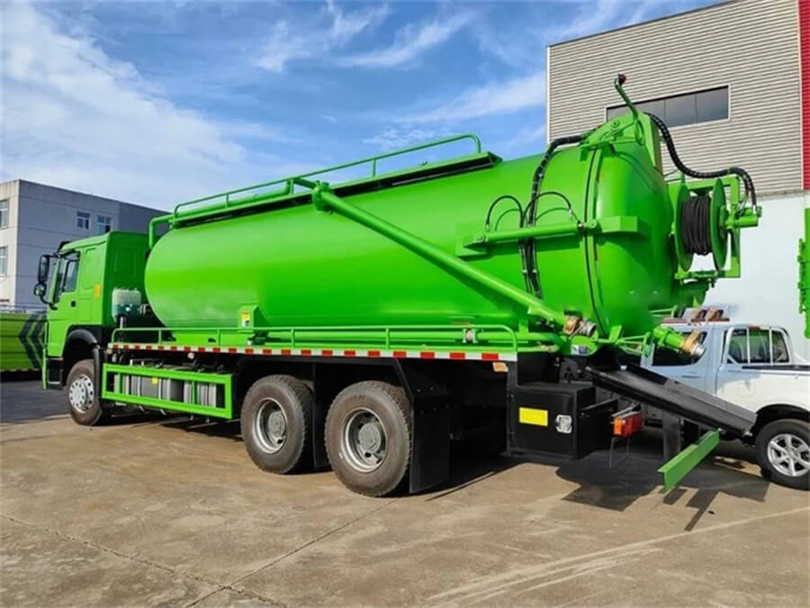 Sinotruk HOWO 6X4 16000 liters 16cbm Sewer Septic Tank High Pressure Combined Water Jetting Truck
