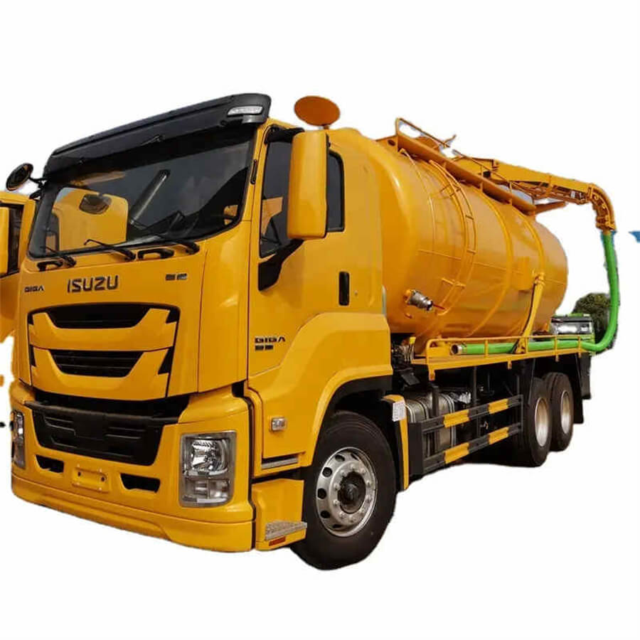 ISUZU GIGA 6X4 18000 Liters High Pressure Jetting Vacuum Sewer Sludge Cleaning Tank