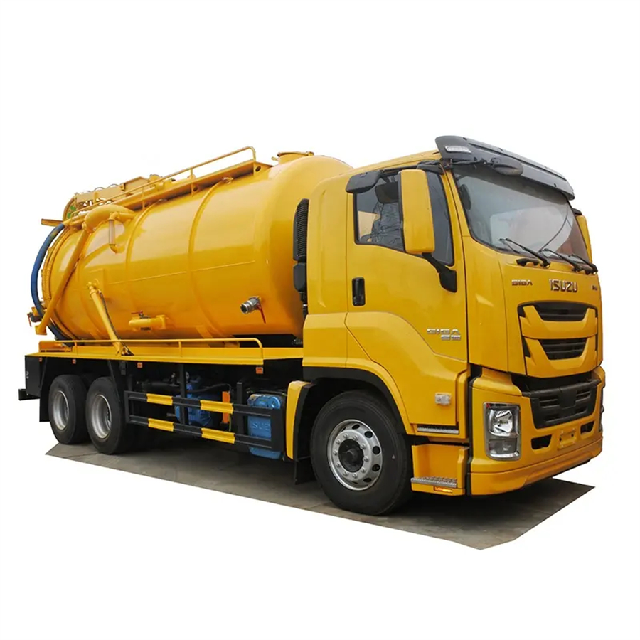 ISUZU GIGA 6X4 18000 Liters High Pressure Jetting Vacuum Sewer Sludge Cleaning Tank