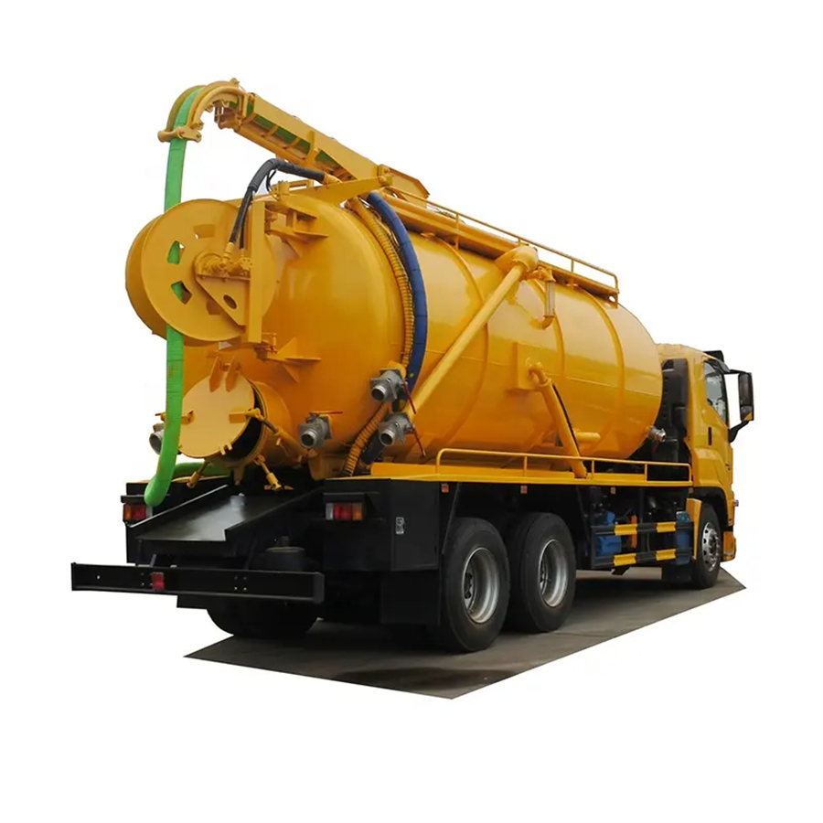 ISUZU GIGA 6X4 18000 Liters High Pressure Jetting Vacuum Sewer Sludge Cleaning Tank