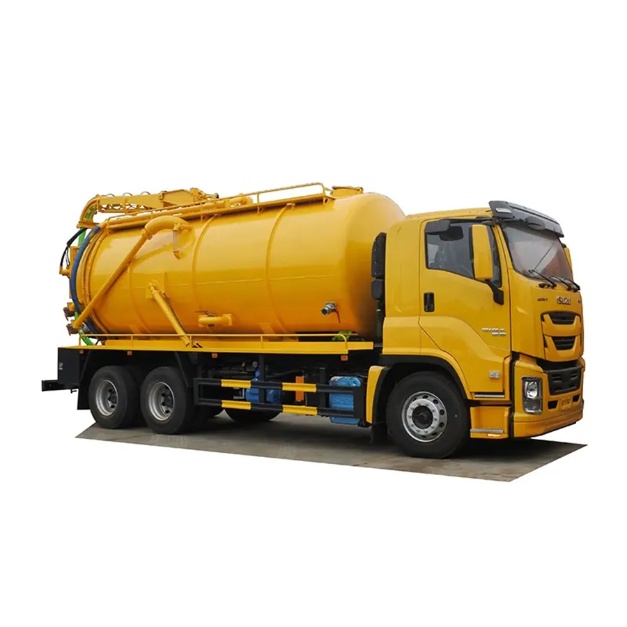 ISUZU GIGA 6X4 18000 Liters High Pressure Jetting Vacuum Sewer Sludge Cleaning Tank