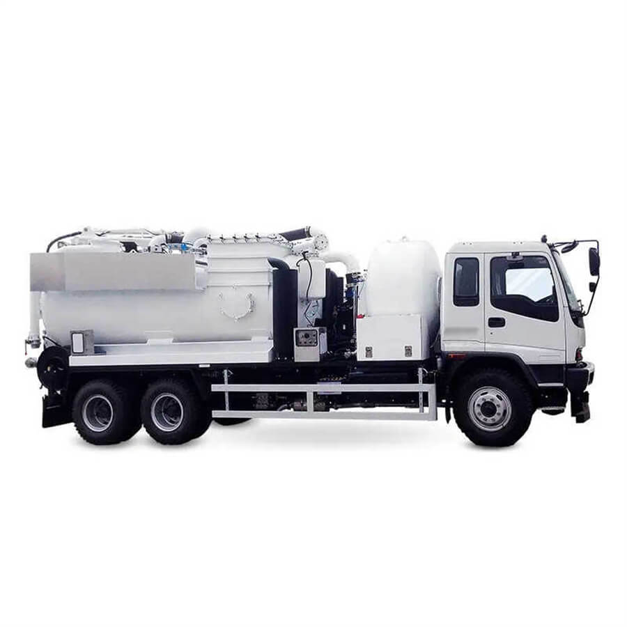 Isuzu FTR 6X4 15000 Litres 15cbm vacuum fecal sewage suction tanker truck