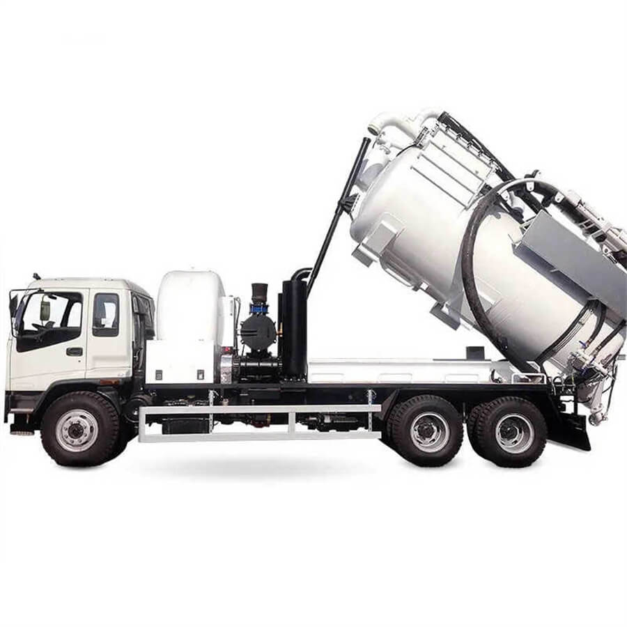 Isuzu FTR 6X4 15000 Litres 15cbm vacuum fecal sewage suction tanker truck