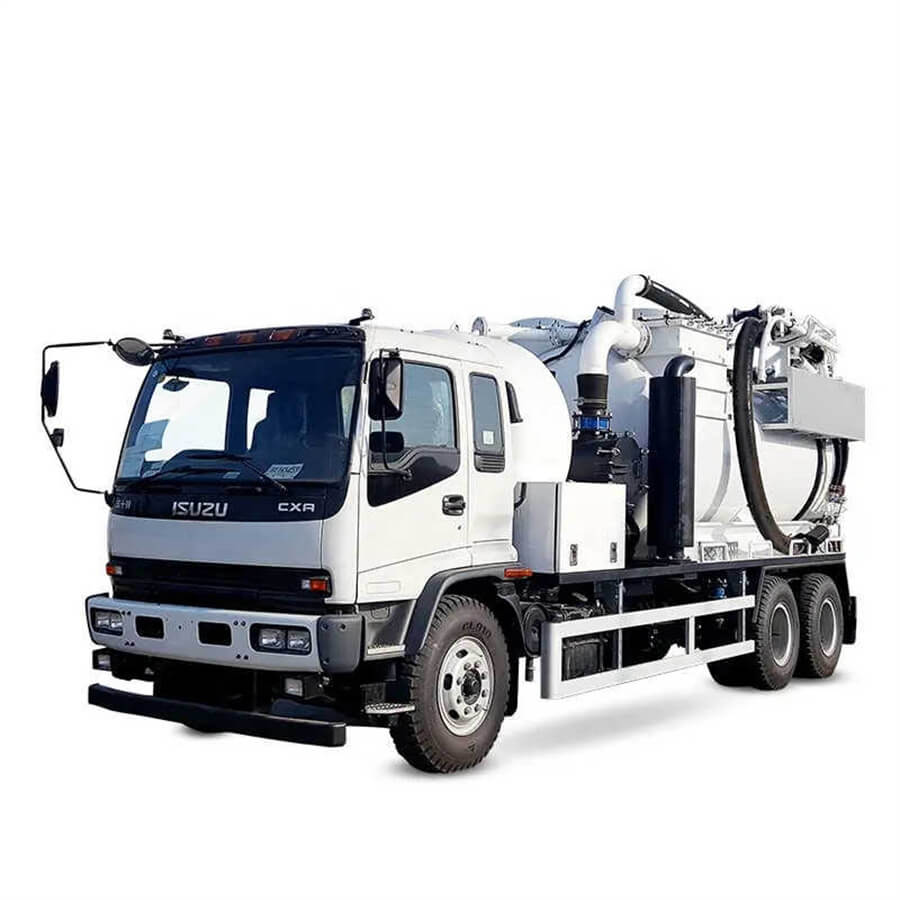 Isuzu FTR 6X4 15000 Litres 15cbm vacuum fecal sewage suction tanker truck