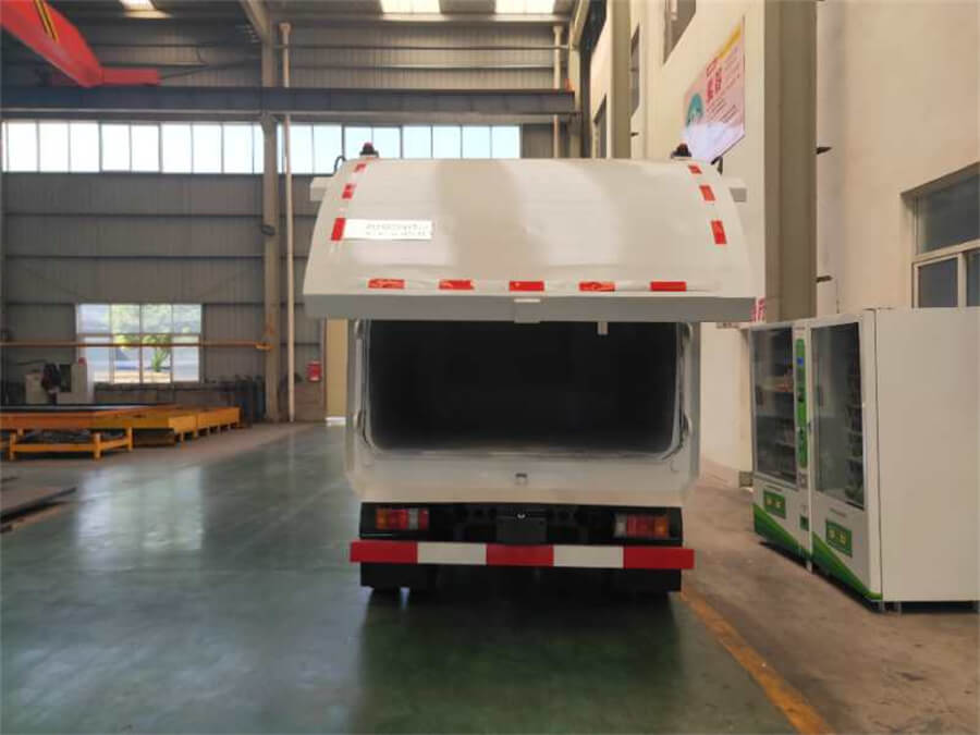 Mobile Kitchen Waste Garbage Truck for Food